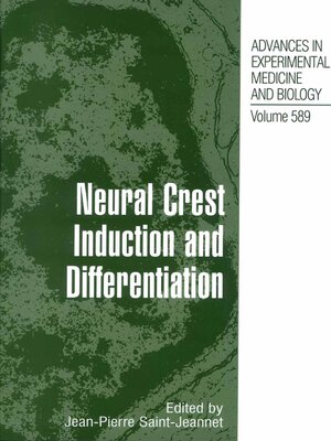 cover image of Neural Crest Induction and Differentiation
